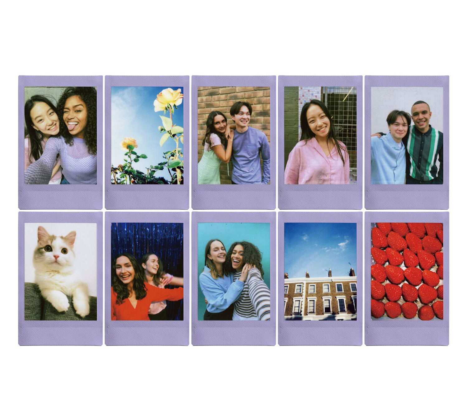 Картридж Fujifilm Instax Mini Soft Lavander, 10 снимков