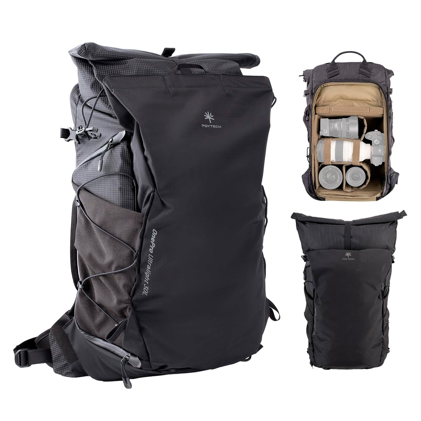 Рюкзак PGYTECH OnePro Ultralight Backpack 30L, цвет Space Black