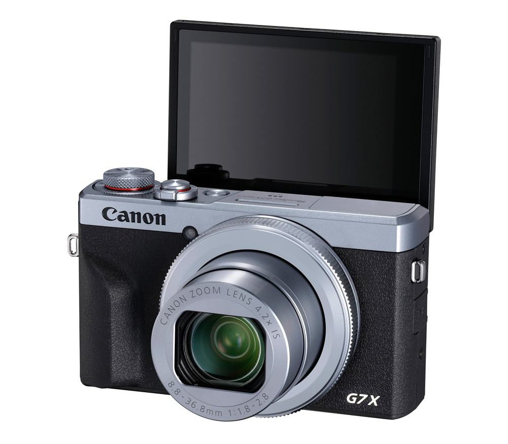 Компактный фотоаппарат Canon PowerShot G7 X Mark III, серебристый