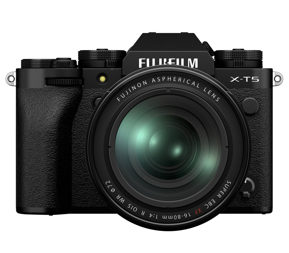 Беззеркальный фотоаппарат Fujifilm X-T5 Kit XF 16-80mm, черный