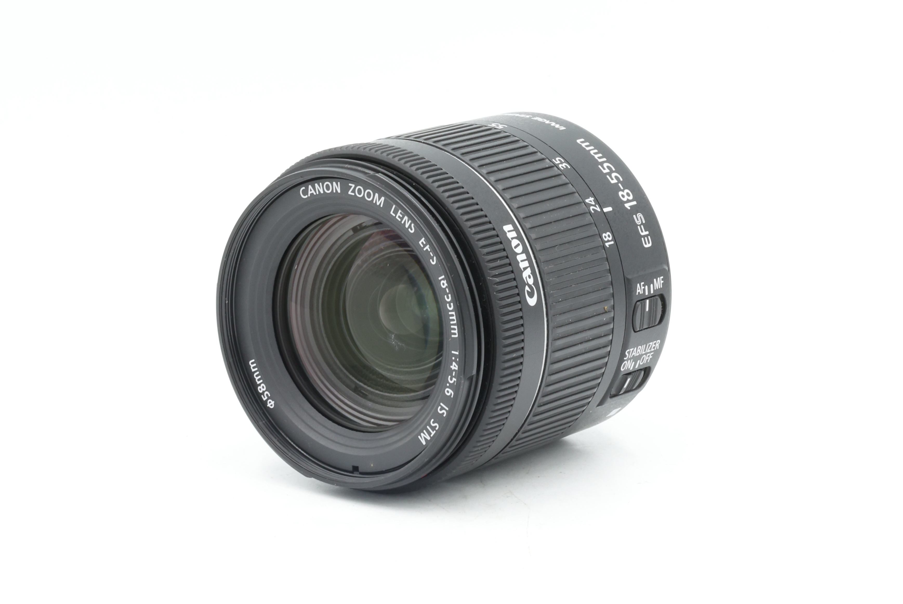 Объектив Canon EF-S 18-55mm f/4-5.6 IS STM (состояние 5) (б/у)