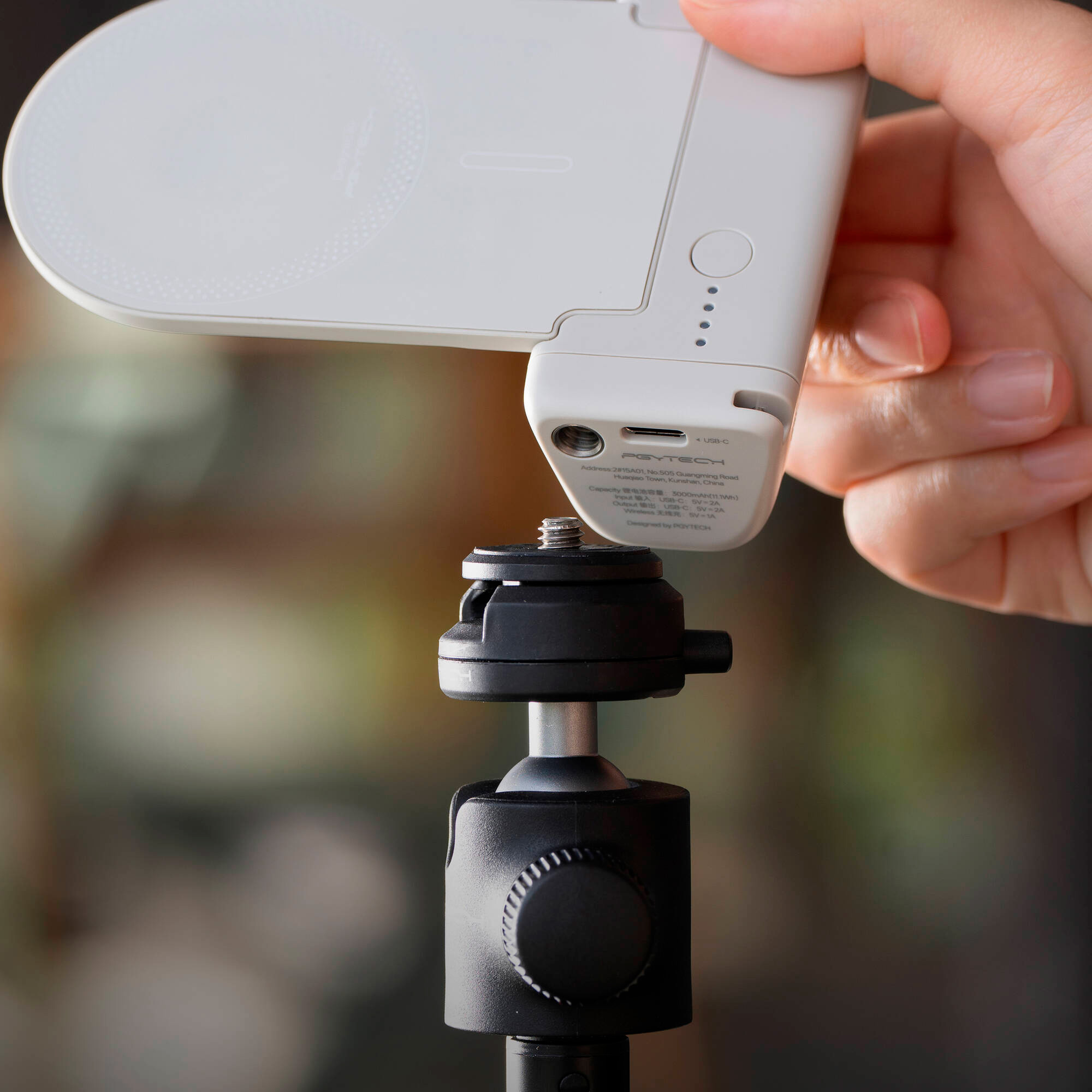 Рукоятка для смартфона PGYTECH MagCam 2 Phone Grip Mint Green, MagSafe