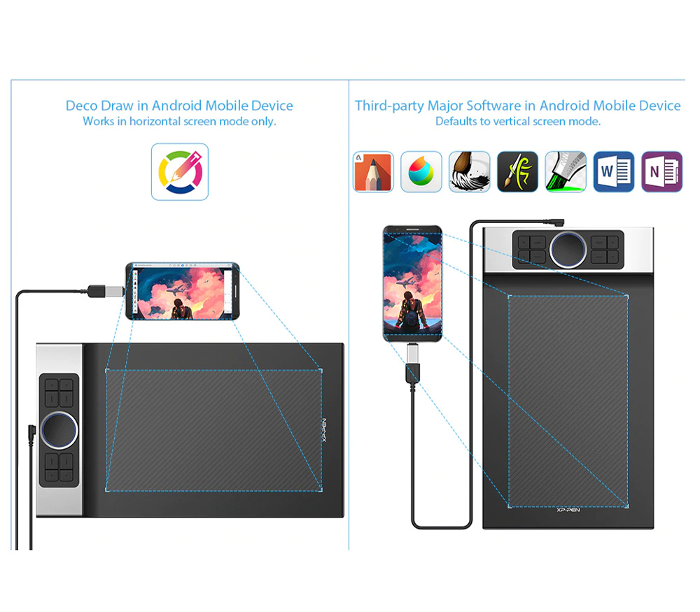 Графический планшет XP-Pen Deco Pro Medium