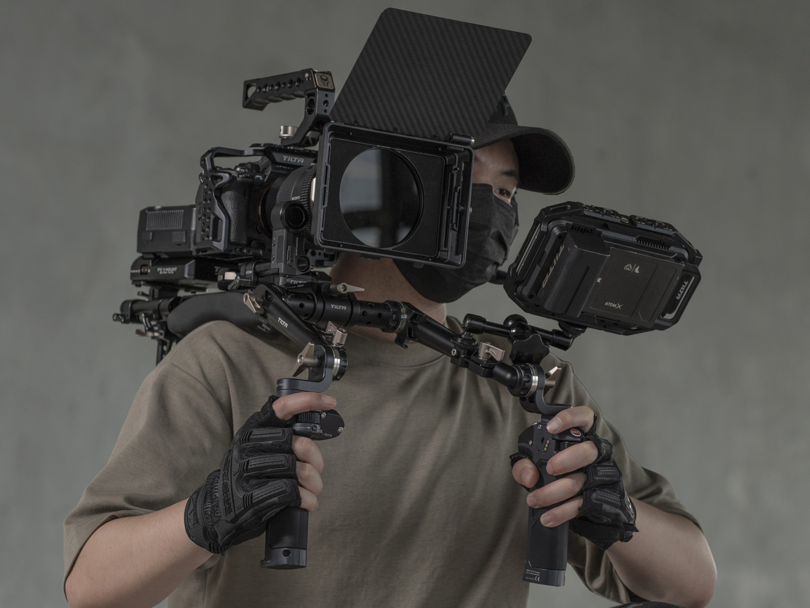 Плечевой упор Tilta Lightweight Shoulder Rig, черный