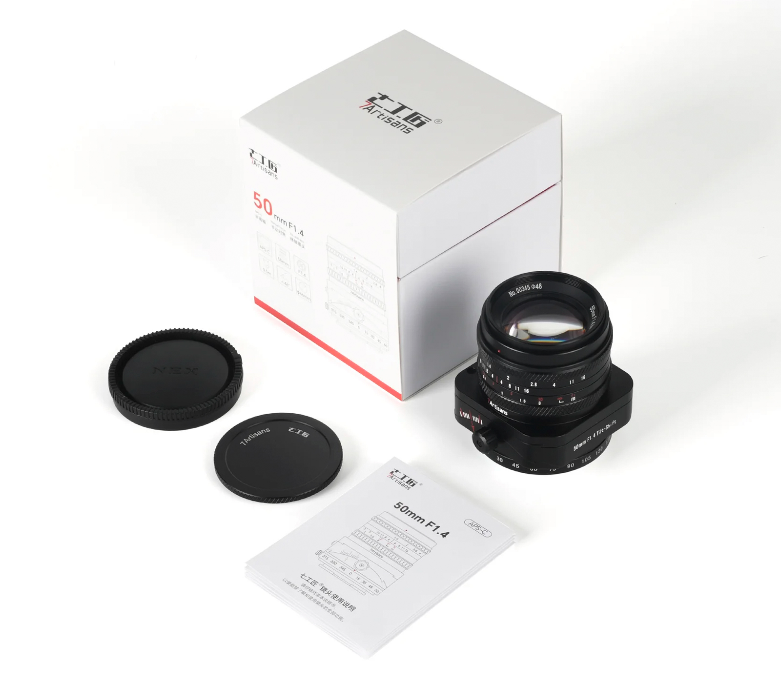 Объектив 7Artisans Tilt-Shift 50mm F1.4 Fujifilm X