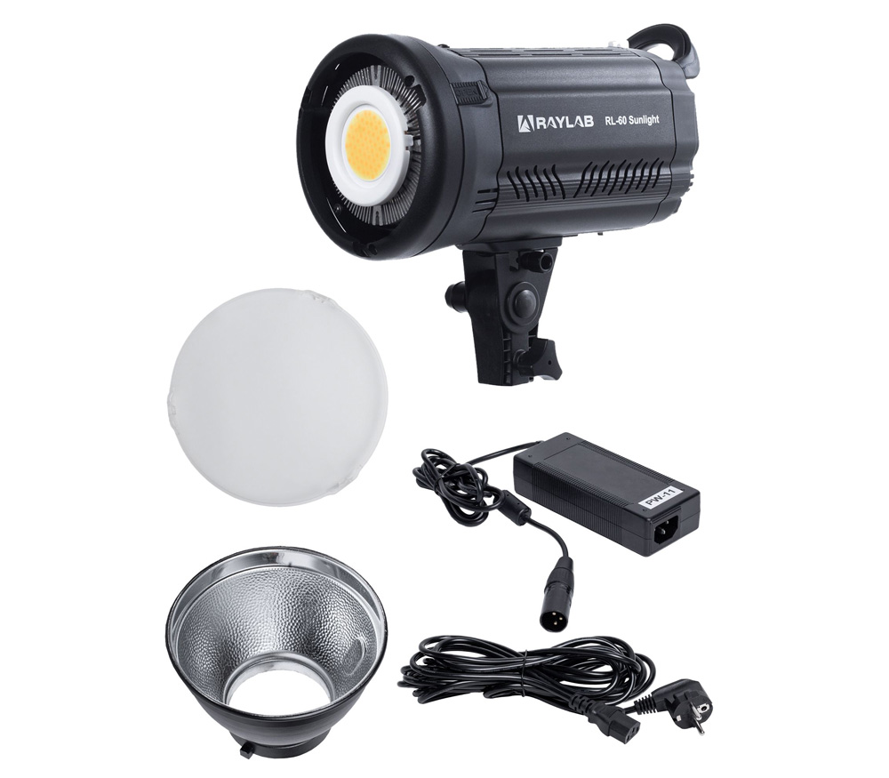 Осветитель Raylab RL-60 Sunlight 3200-6500K, светодиодный, 60 Вт