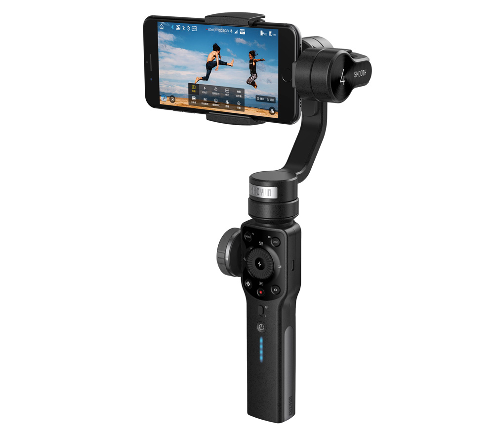 Стабилизатор Zhiyun Smooth-4, электронный, для смартфона, черный (уцененный)