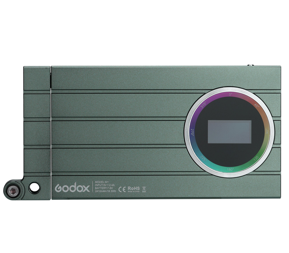 Осветитель светодиодный Godox RGB Mini Creative M1, накамерный, 13 Вт, 2500-8500К