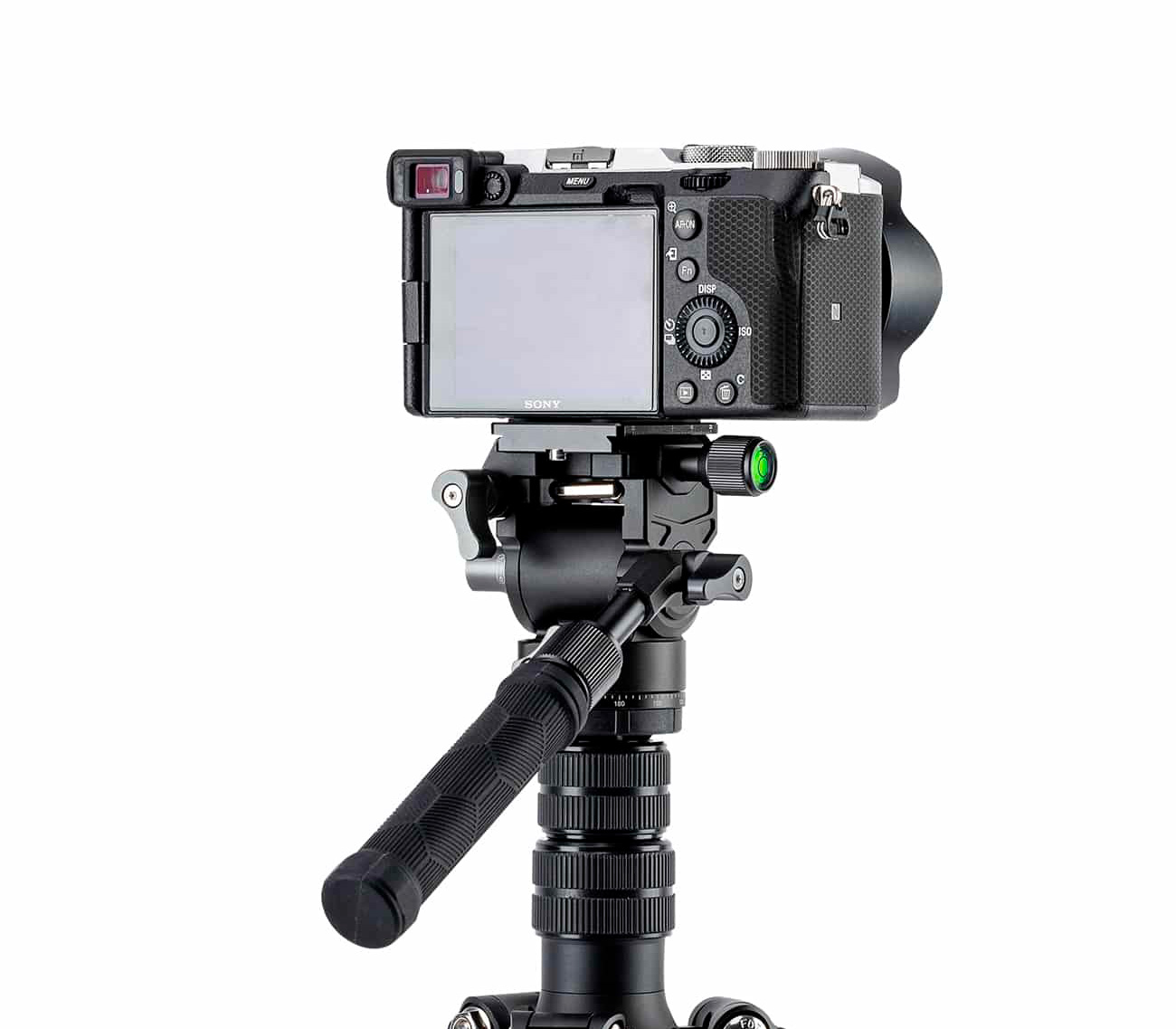 Штативная голова Fotopro MH-4L, жидкостная, до 3 кг, с выравнивающей базой