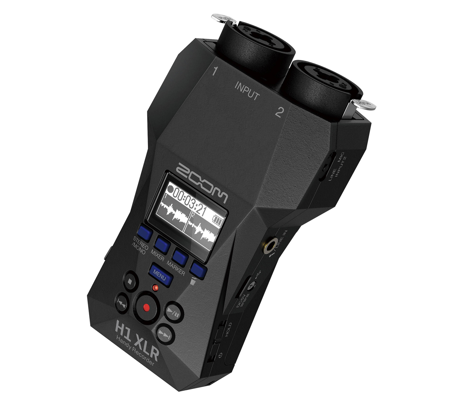 Портативный рекордер Zoom H1 XLR, 32 bit Float