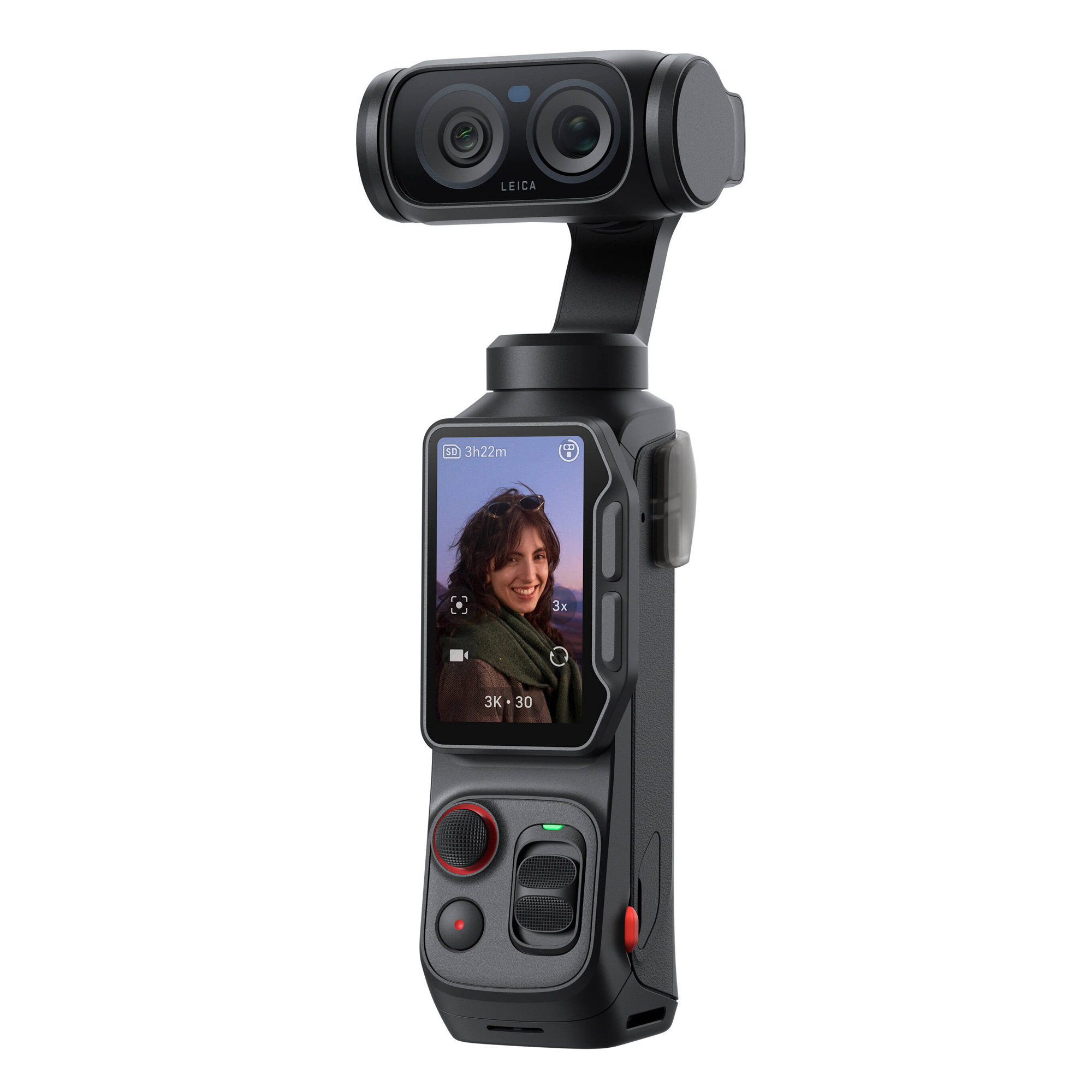 Камера с 3-осевым подвесом Insta360 Luna Ultra Cosmic Black Creator Bundle
