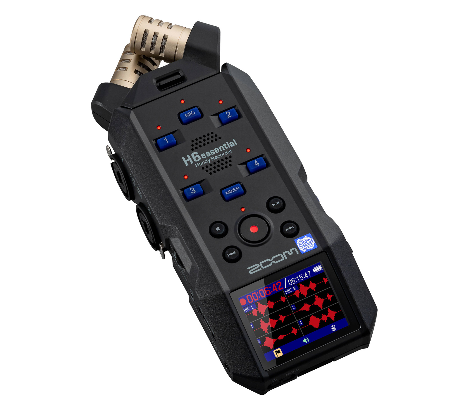 Портативный рекордер Zoom H6e, 32 bit Float