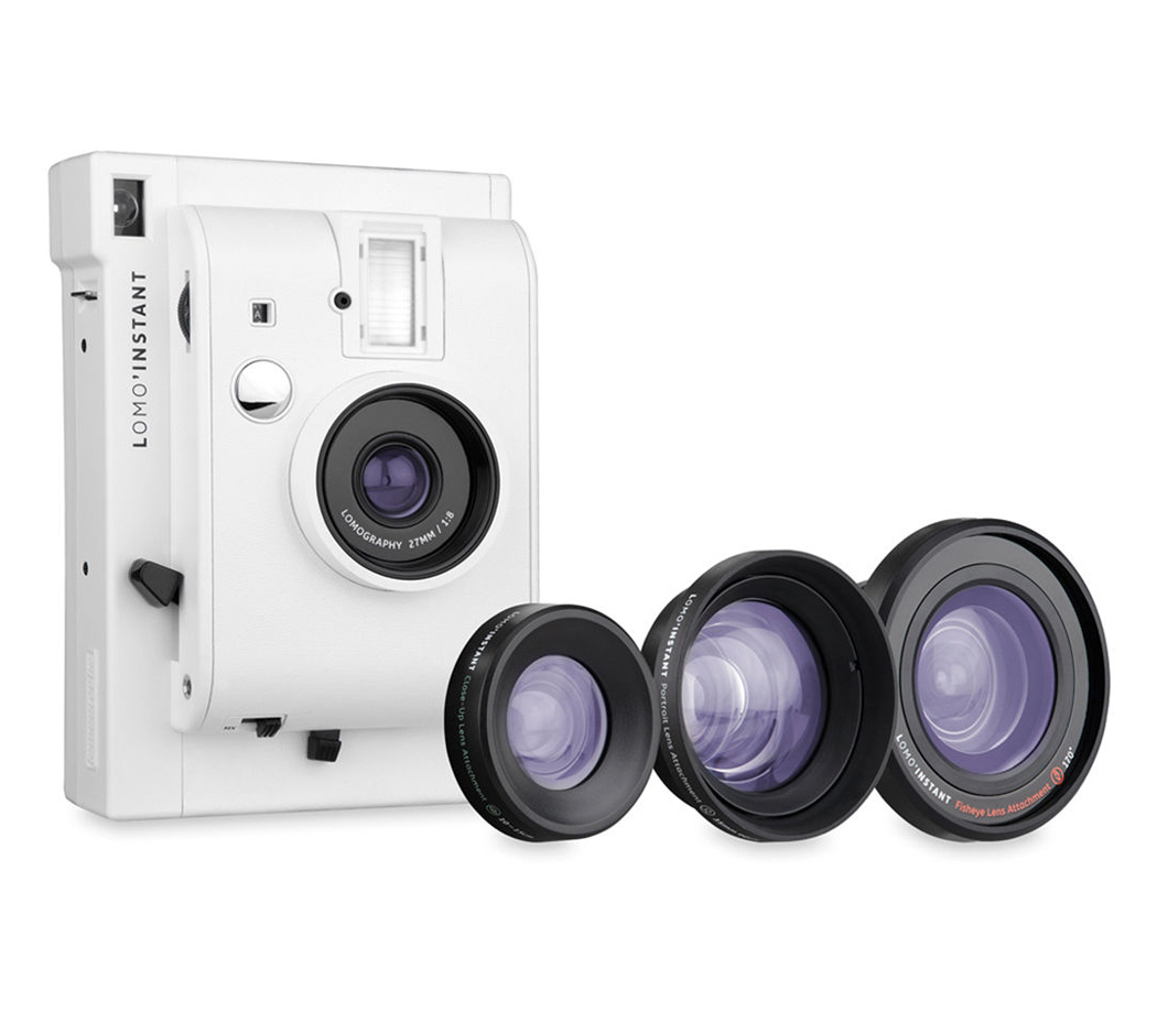 Камера моментальной печати Lomography Lomo'Instant White + 3 Lenses, LI800W (состояние 5-) (б/у)