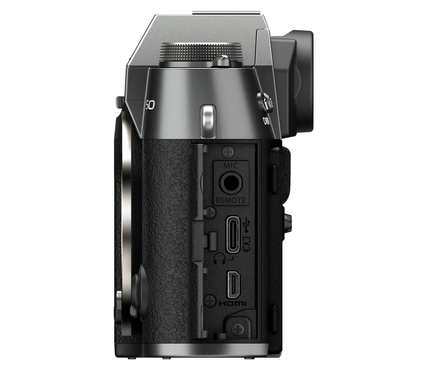 Беззеркальный фотоаппарат Fujifilm X-T50 Kit XC 15-45mm, угольно-серебристый