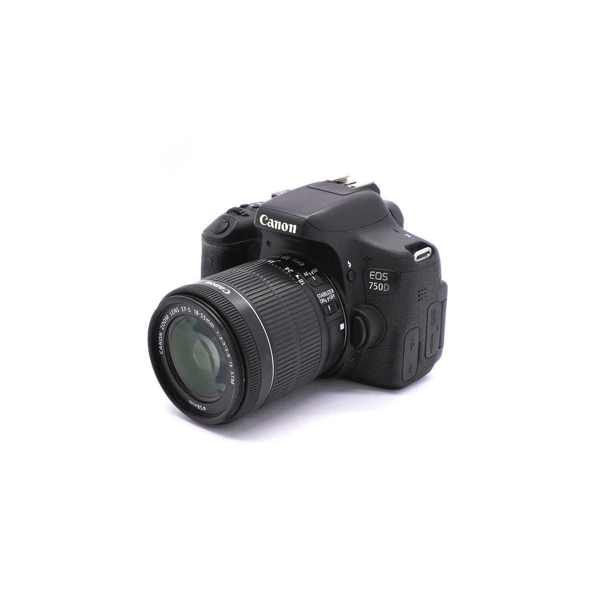 Зеркальный фотоаппарат Canon EOS 750D Kit 18-55mm f/4-5.6 IS STM (состояние 4) (б/у)