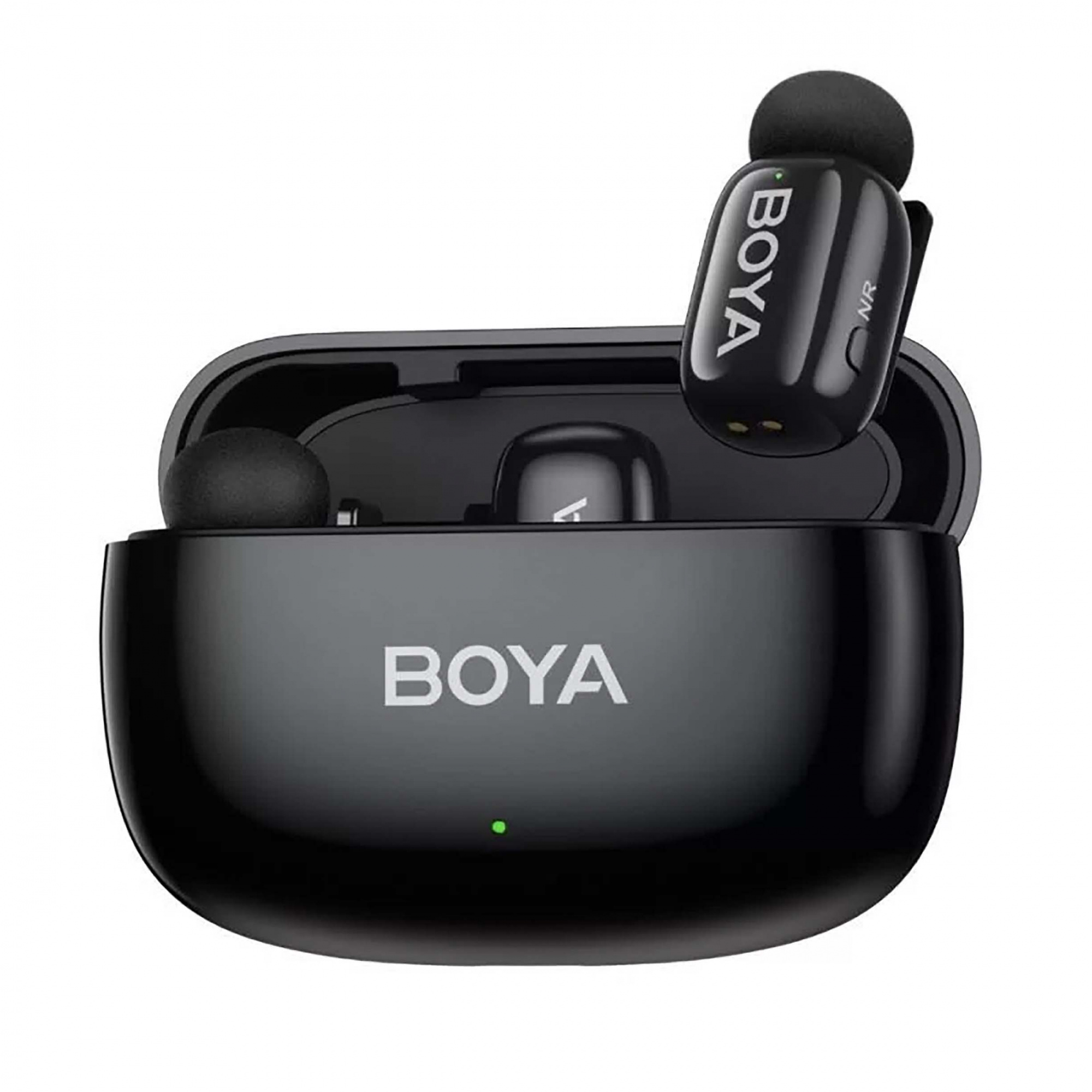 Беспроводная микрофонная радиосистема Boya BOYAMINI 2 ультракомпактная, двухканальная, USB-C, с кейсом