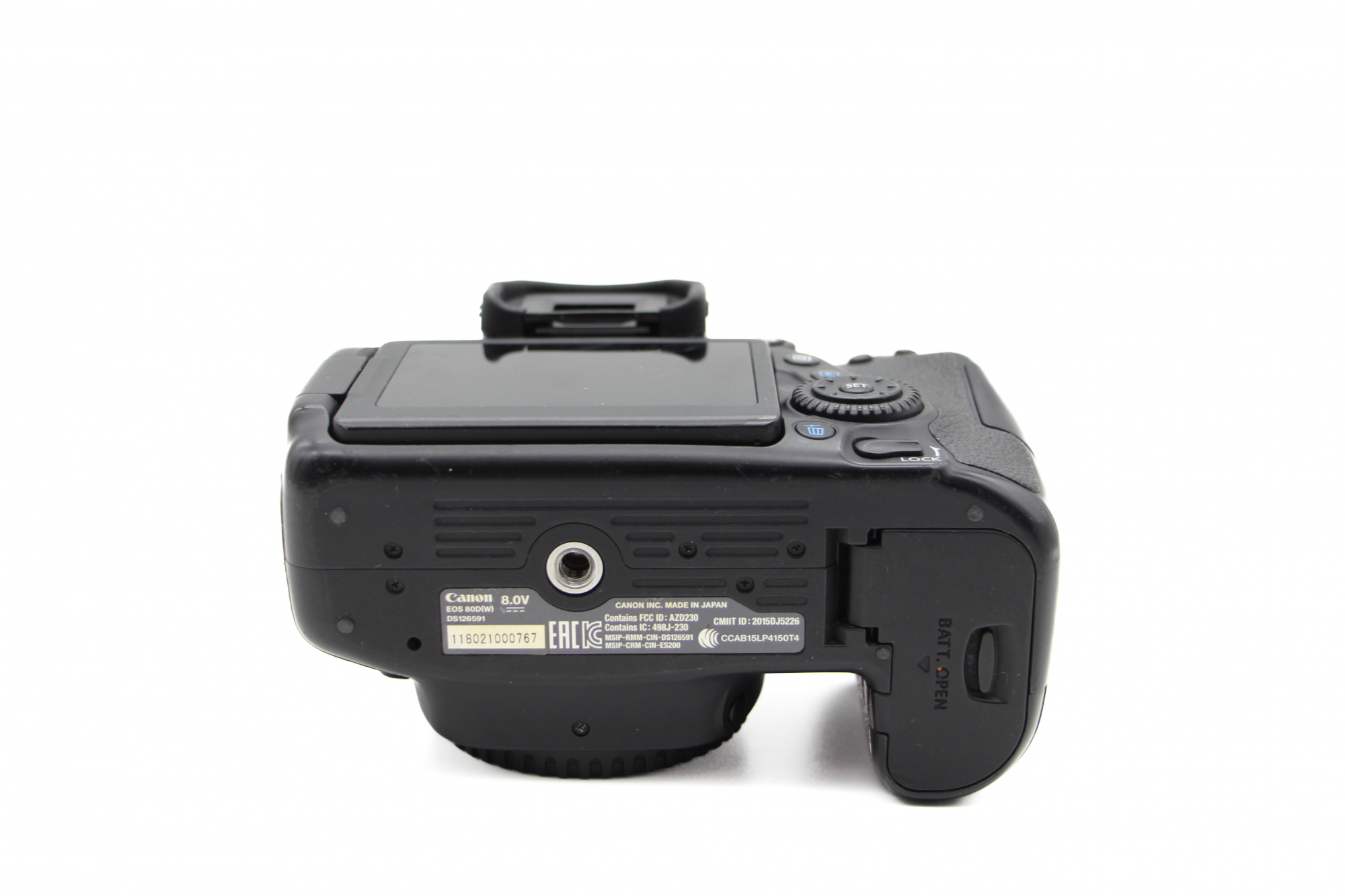 Зеркальный фотоаппарат Canon EOS 80D Body (состояние 4) (б/у)