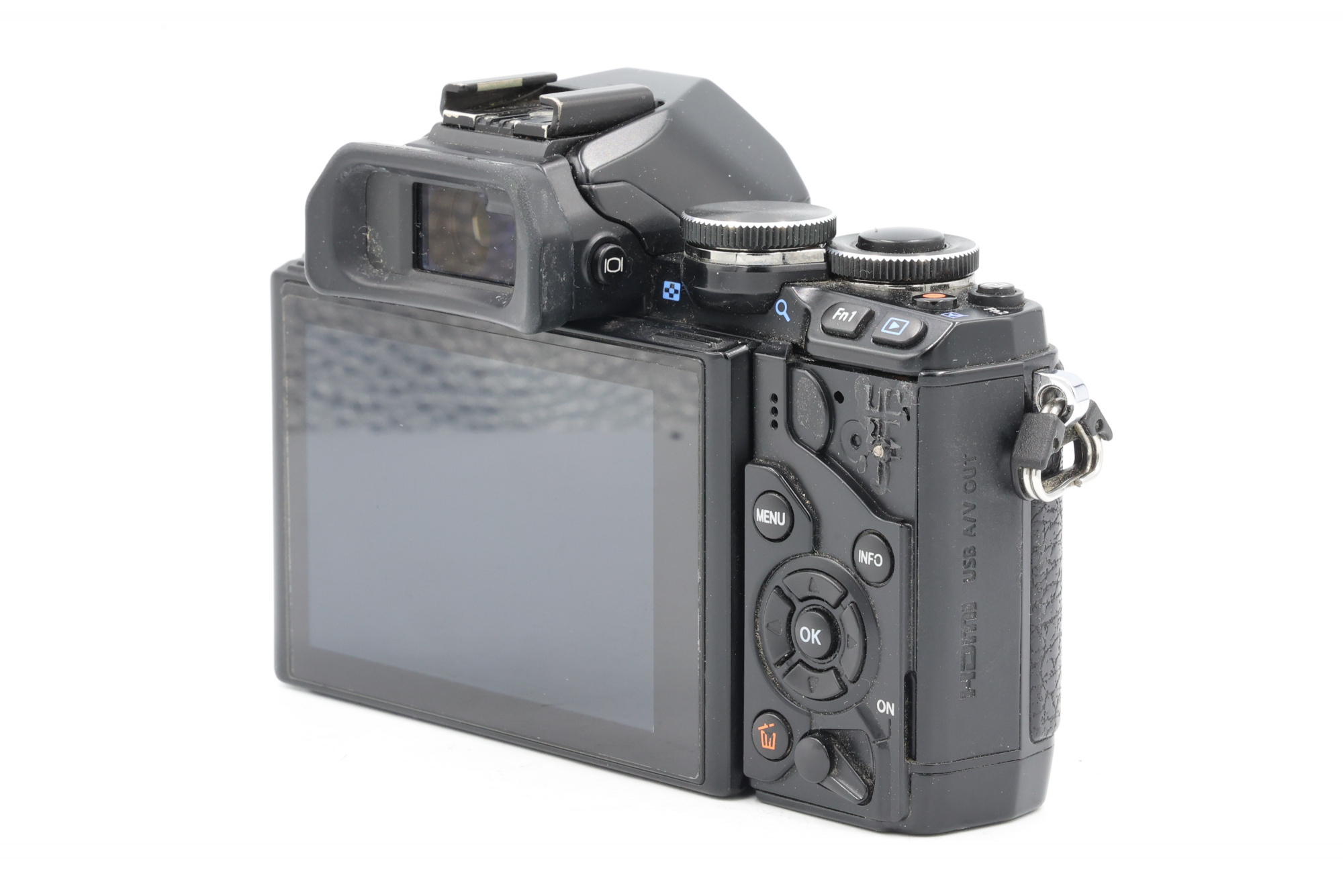 Беззеркальный фотоаппарат Olympus OM-D E-M10 Body, черный (состояние 5-) (б/у)