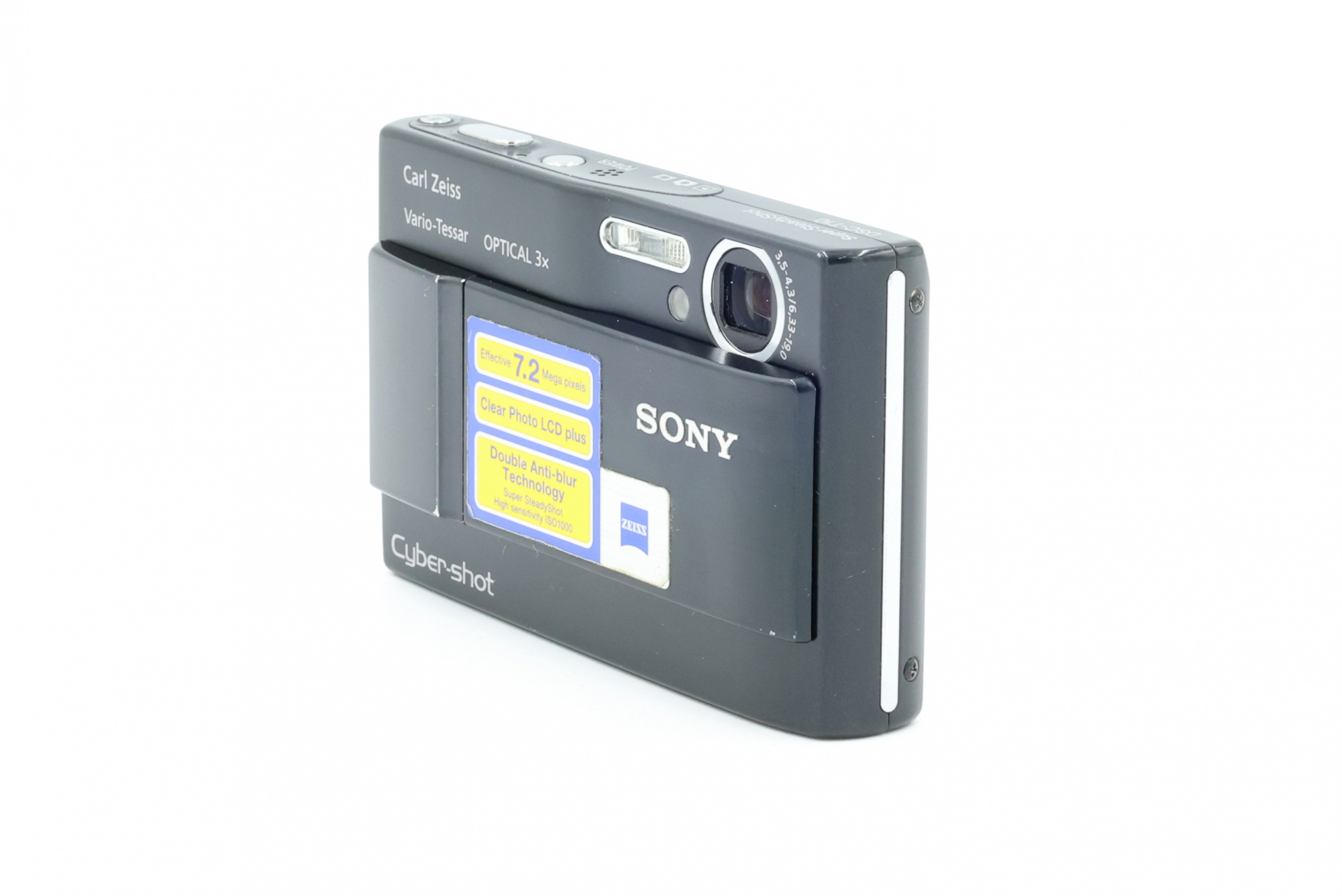 Компактный фотоаппарат Sony DSC-T10 Black (состояние 5-) (б/у)