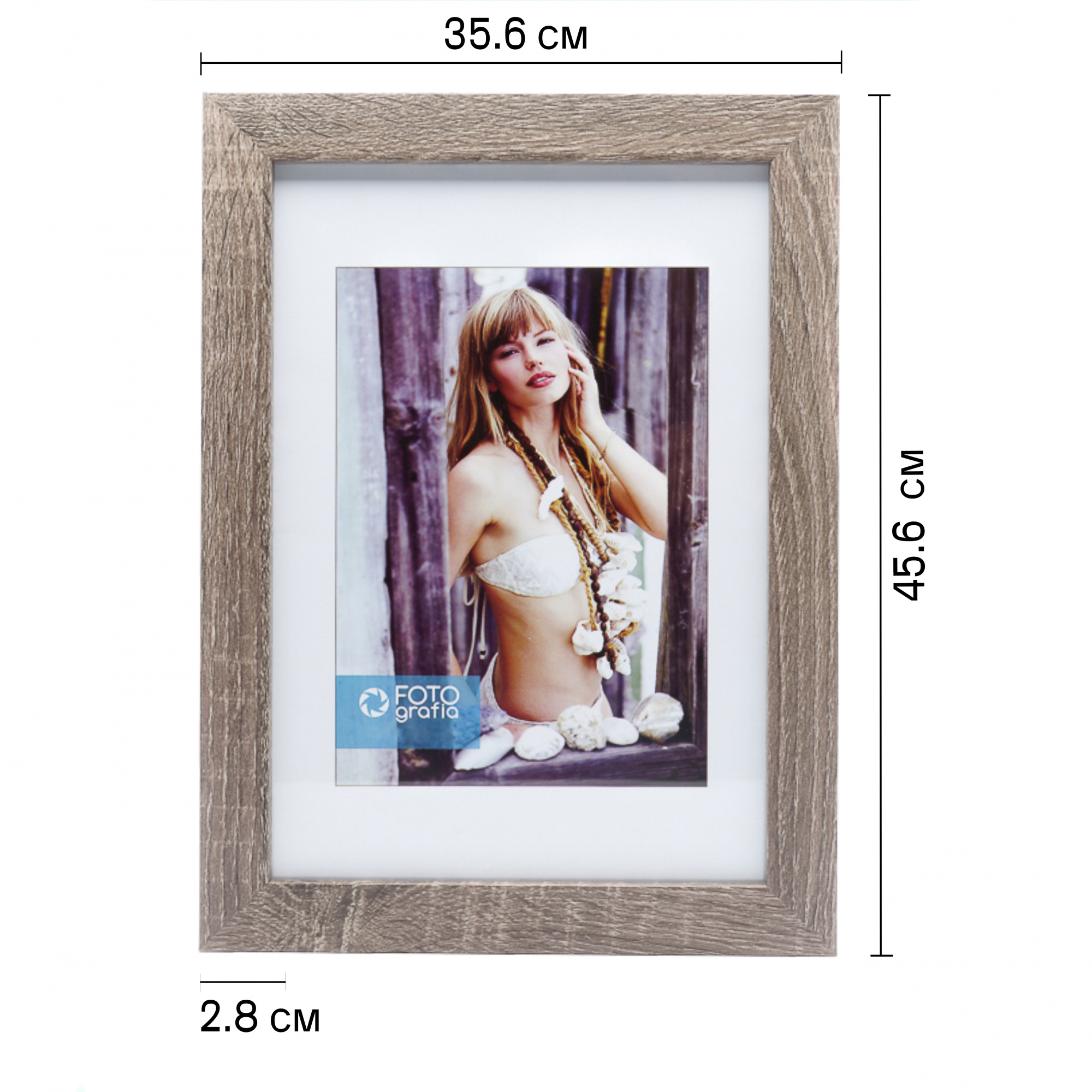 Фоторамка Fotografia 30x40 см, венге (FFMDF-7058)