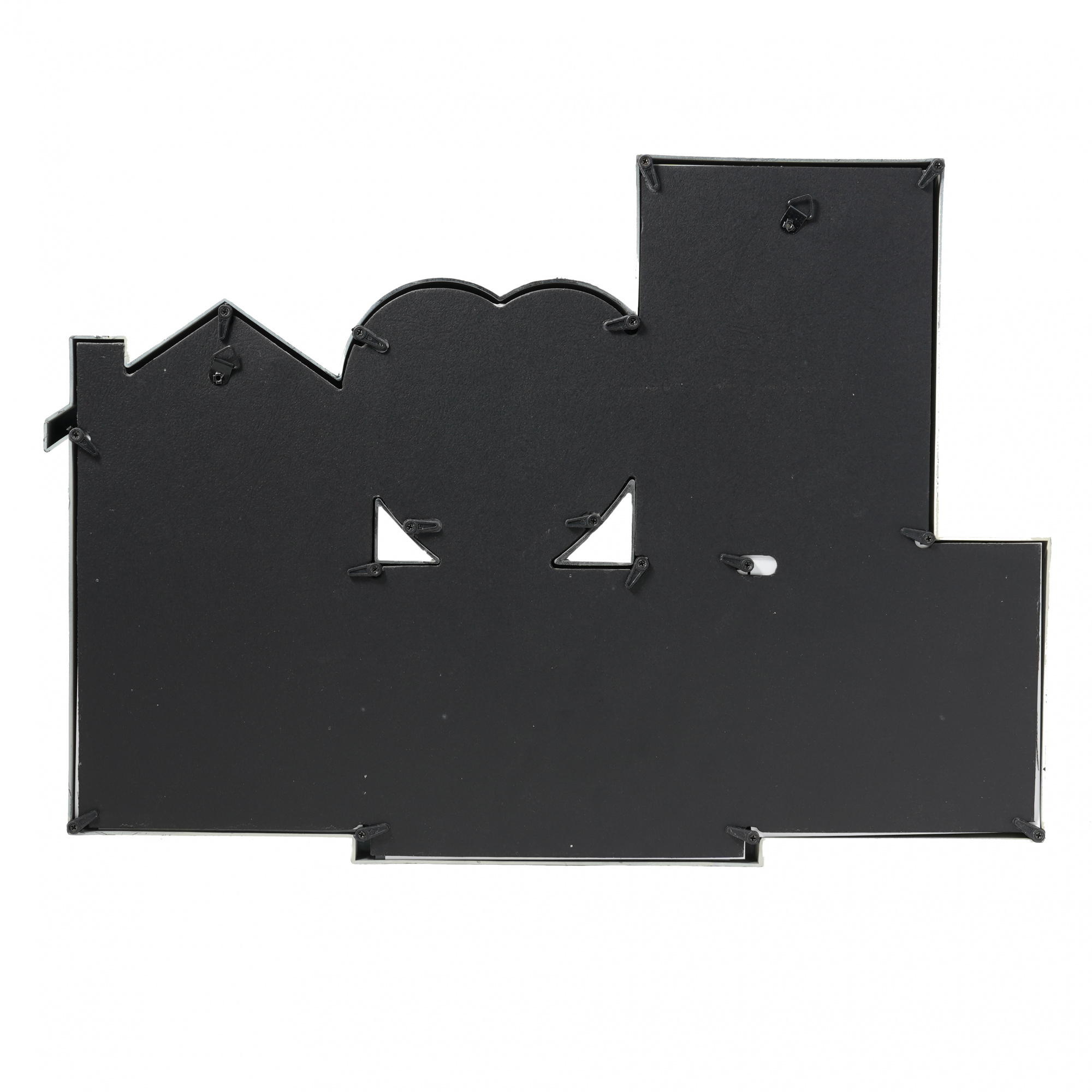 Мультирамка Fotografia на 5 фото (3х 10х15 + 2х 9х9 см) белая