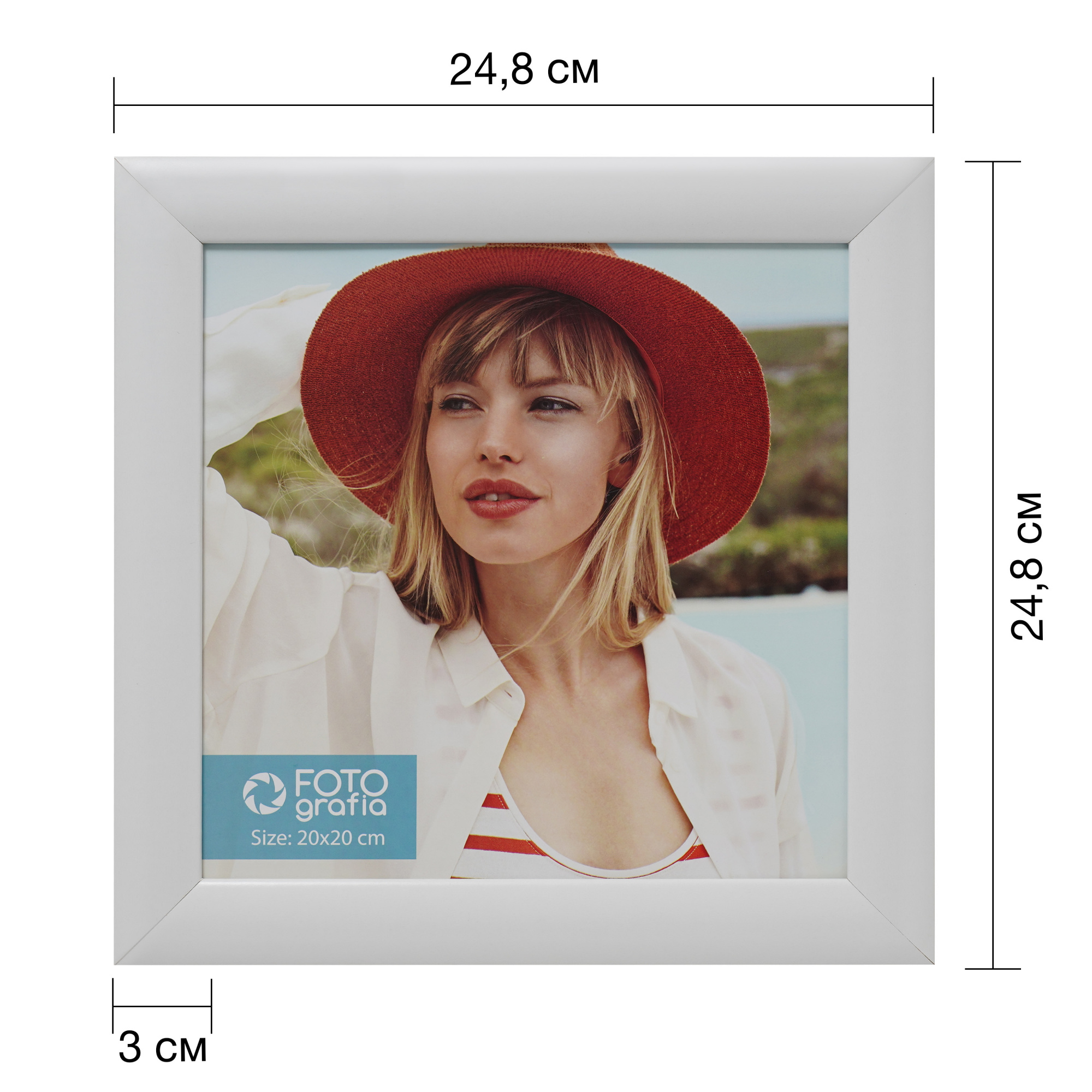 Фоторамка Fotografia 20x20см., FFMDF - 703K2