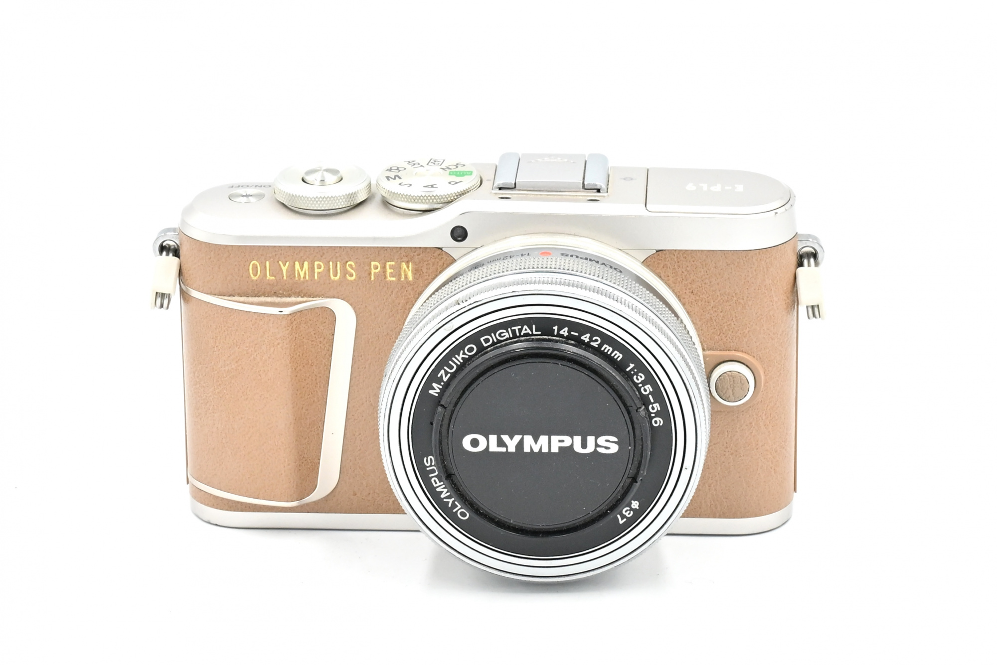 Беззеркальный фотоаппарат Olympus Pen E-PL9 Kit коричневый + 14-42 EZ (состояние 5) (б/у)