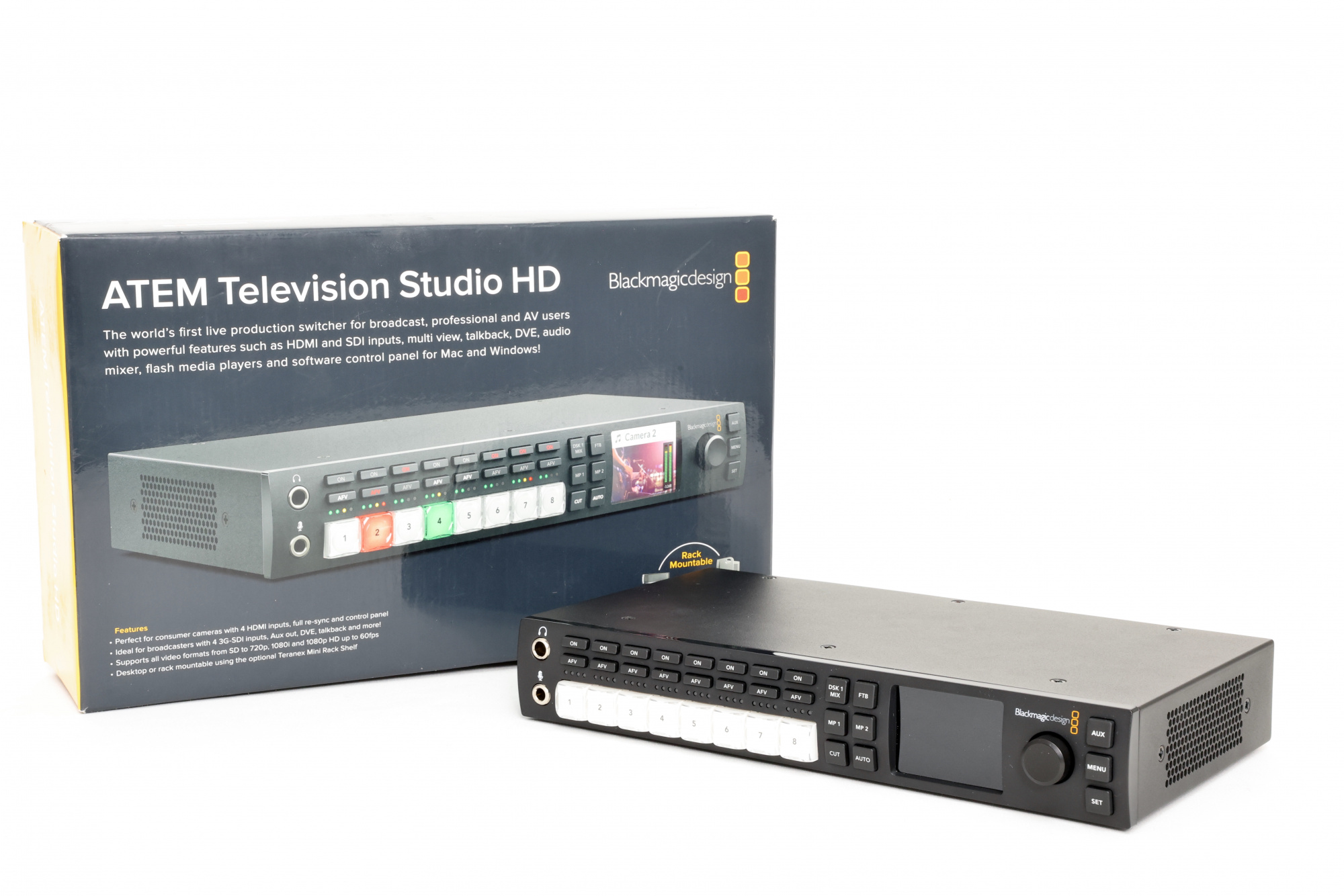 Видеомикшер Blackmagic Design ATEM Television Studio HD (состояние 5-) (б/у)
