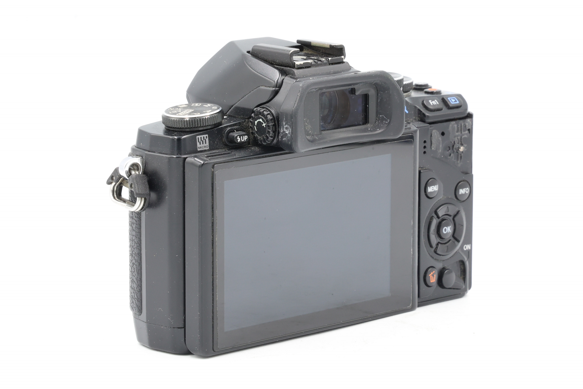 Беззеркальный фотоаппарат Olympus OM-D E-M10 Body, черный (состояние 5-) (б/у)
