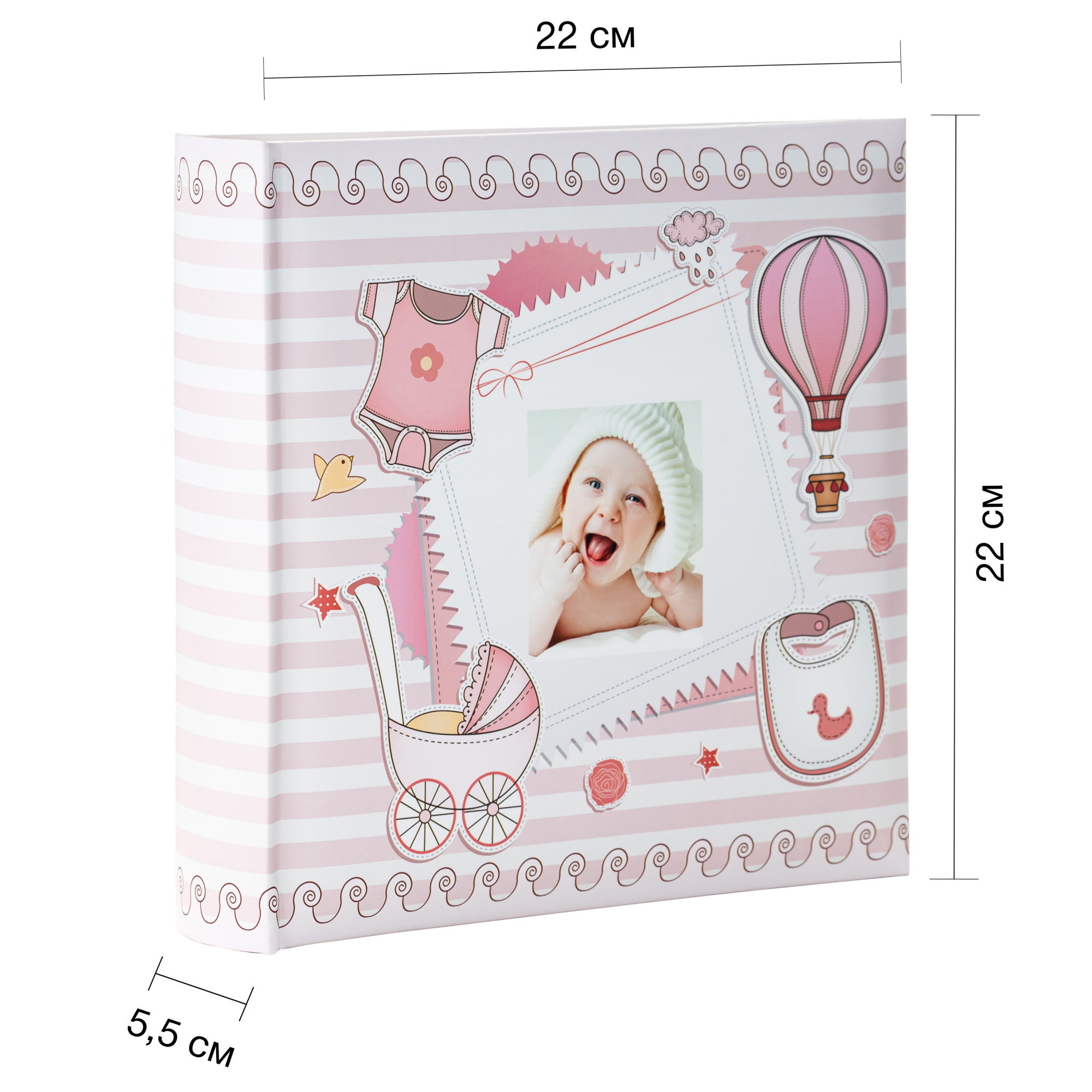 Фотоальбом Fotografia 10x15 см 200 фото, детский, FA-BBM200-224