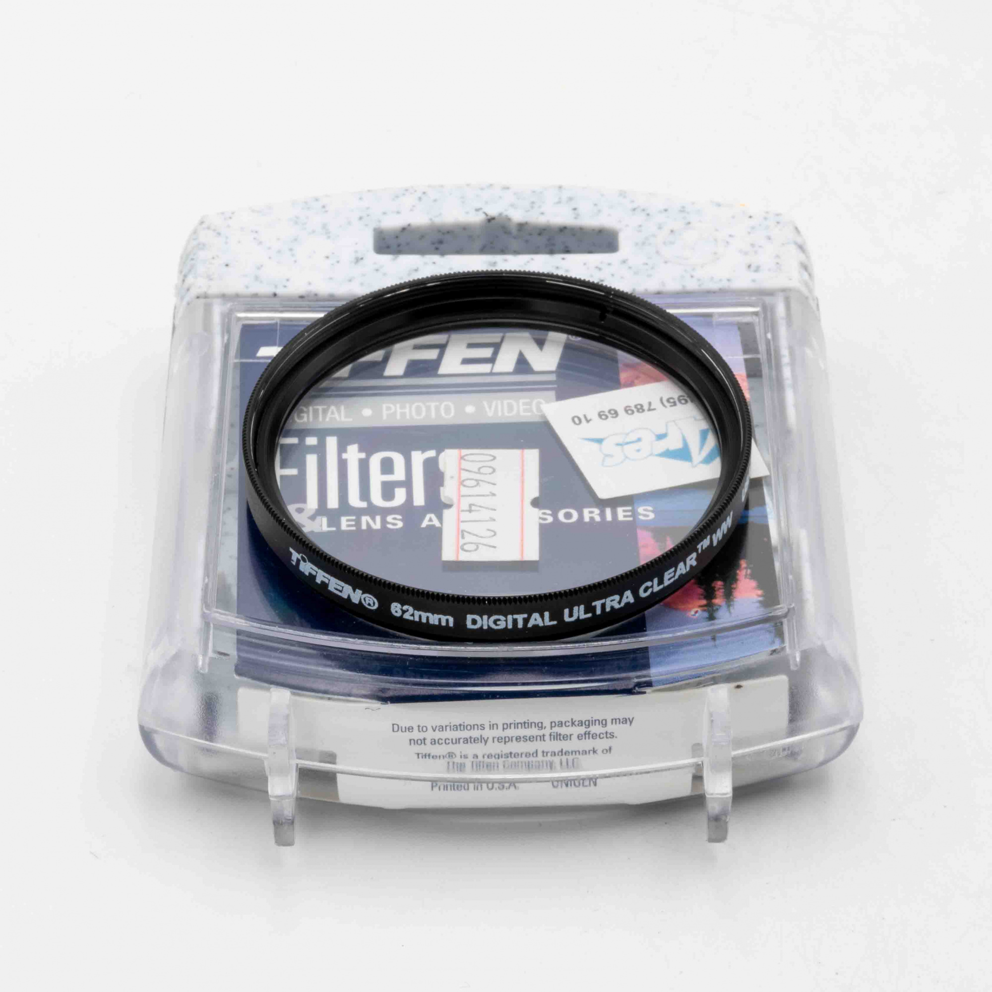 Светофильтр Tiffen Clear 62mm Digital Ultra Water White (состояние 5) (б/у)