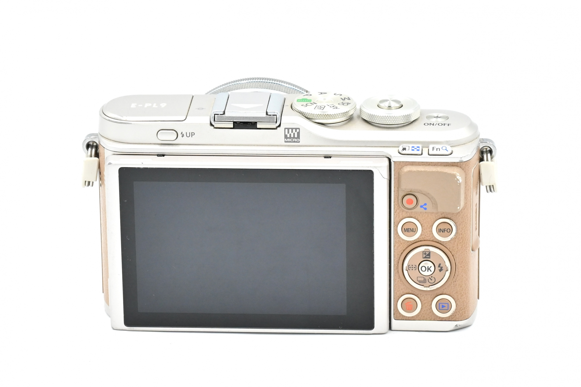 Беззеркальный фотоаппарат Olympus Pen E-PL9 Kit коричневый + 14-42 EZ (состояние 5) (б/у)