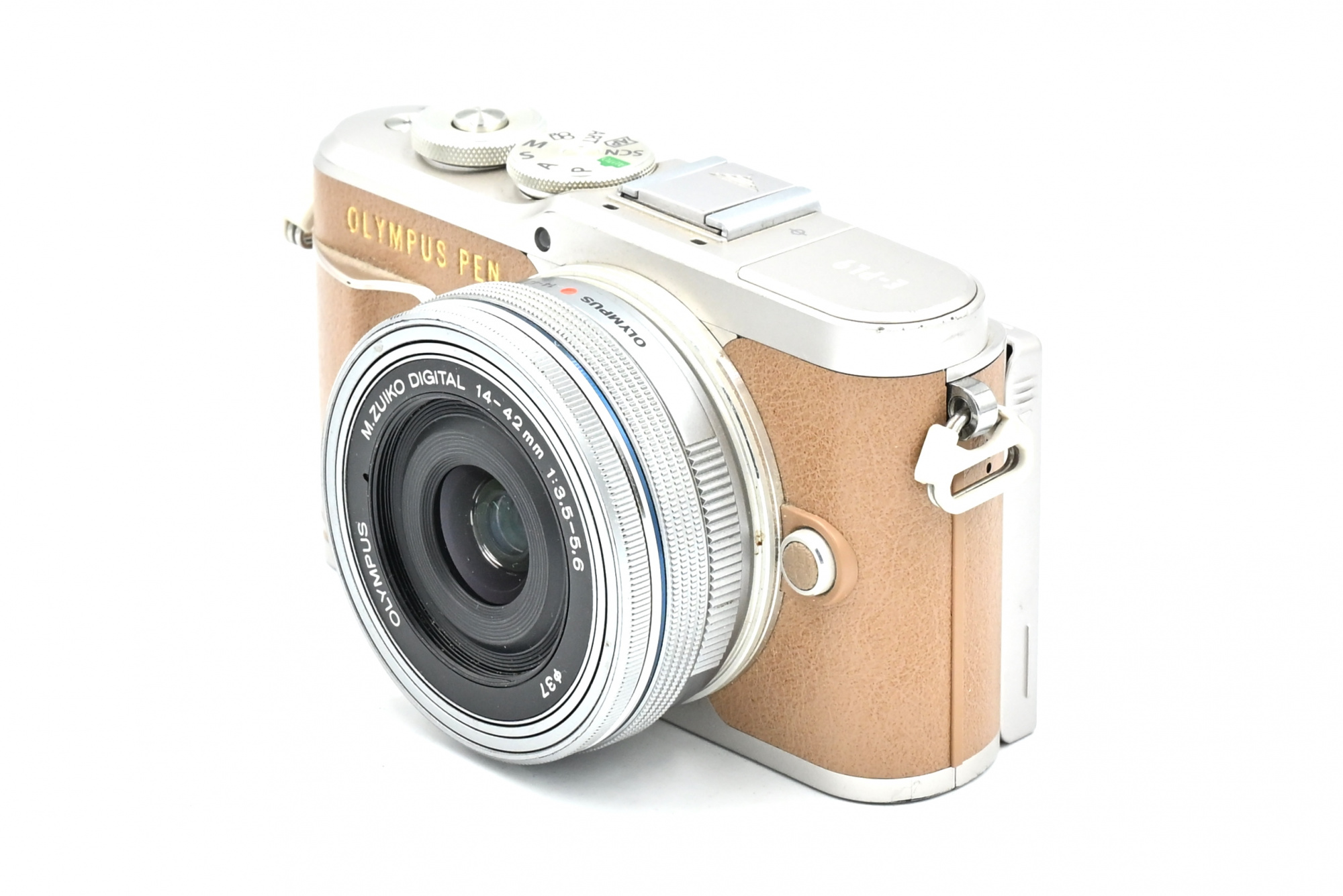 Беззеркальный фотоаппарат Olympus Pen E-PL9 Kit коричневый + 14-42 EZ (состояние 5) (б/у)