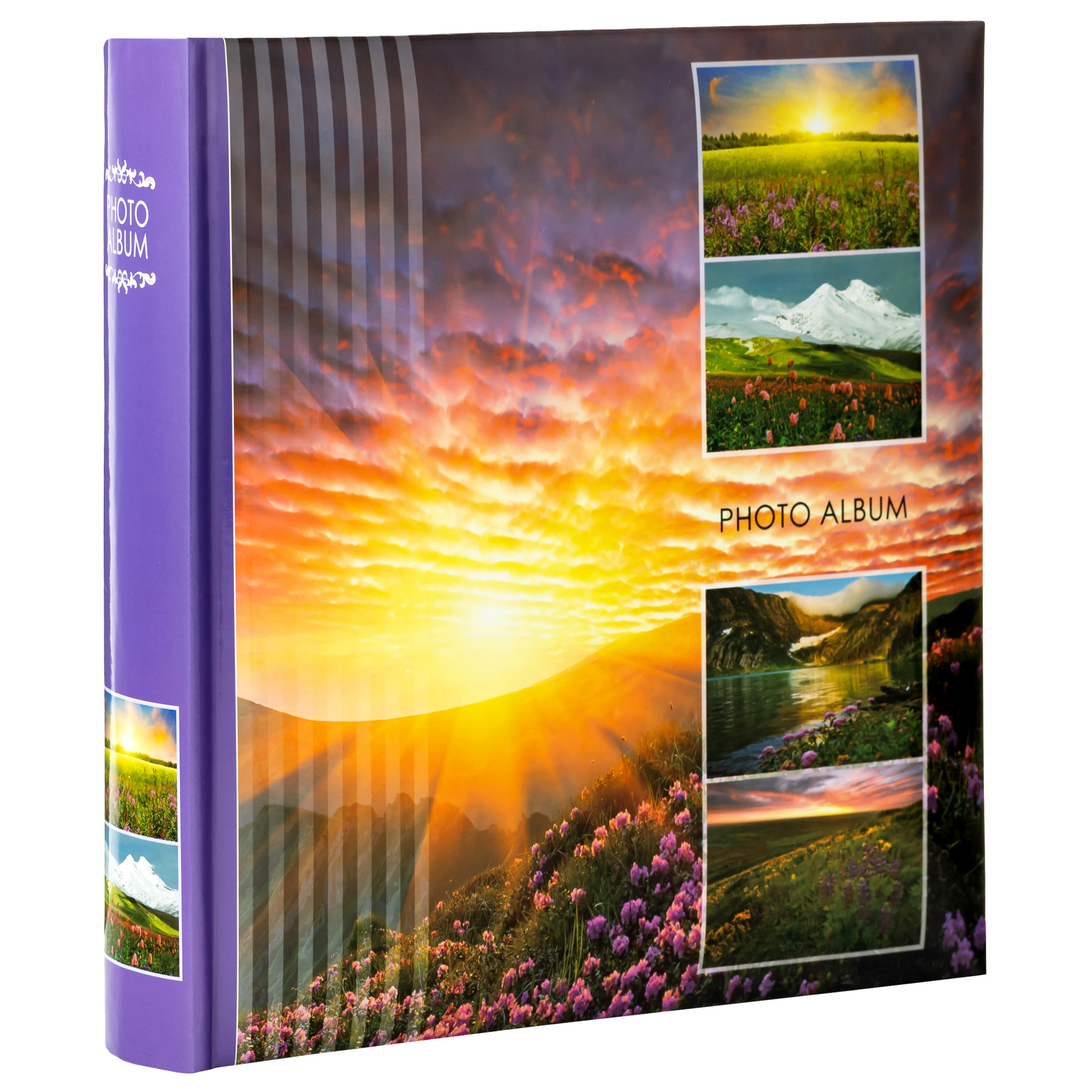 Фотоальбом Fotografia 10x15 см 200 фото, книжный переплет, «Пейзаж», FA-BBM200-106