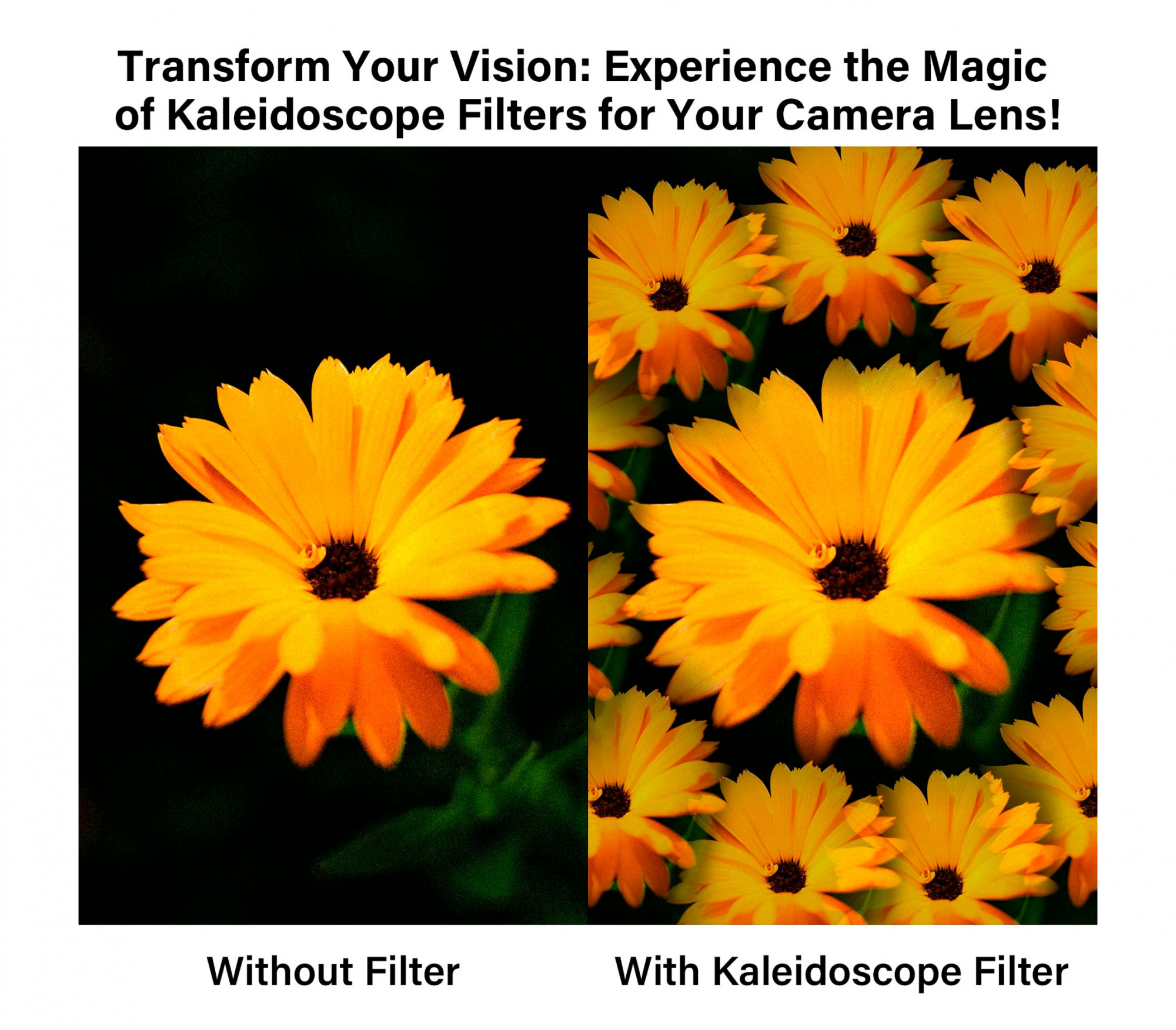 Светофильтр-призма Walking Way Kaleidoscope 49mm