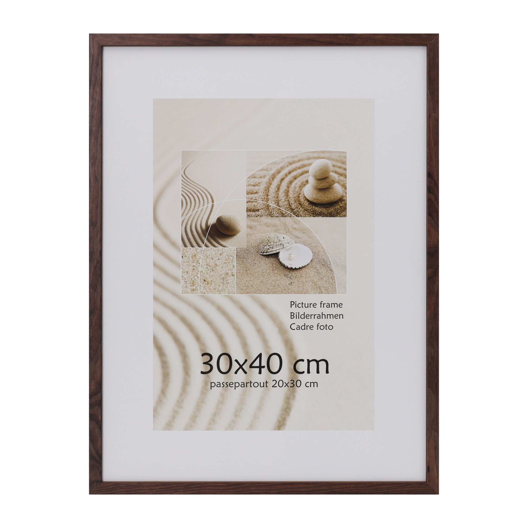 Фоторамка INNOVA 111-148 30x40 см, коричневая