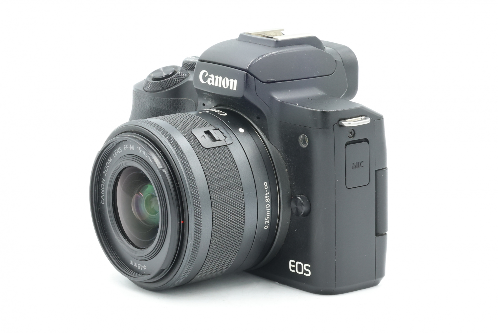 Беззеркальный фотоаппарат Canon EOS M50 Mark II Kit 15-45mm IS STM (состояние 5-) (б/у)