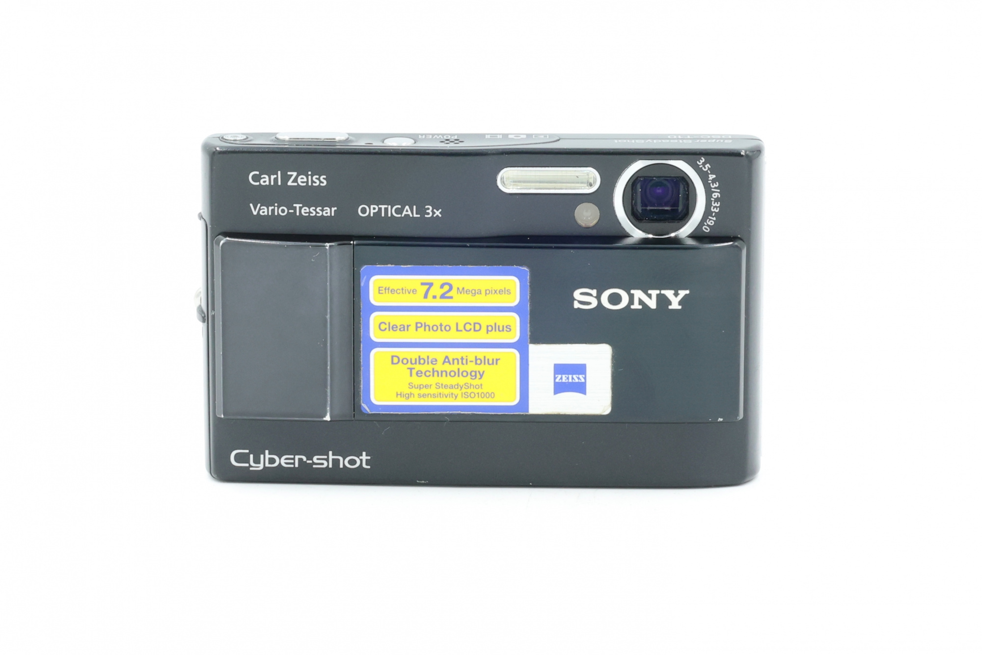 Компактный фотоаппарат Sony DSC-T10 Black (состояние 5-) (б/у)